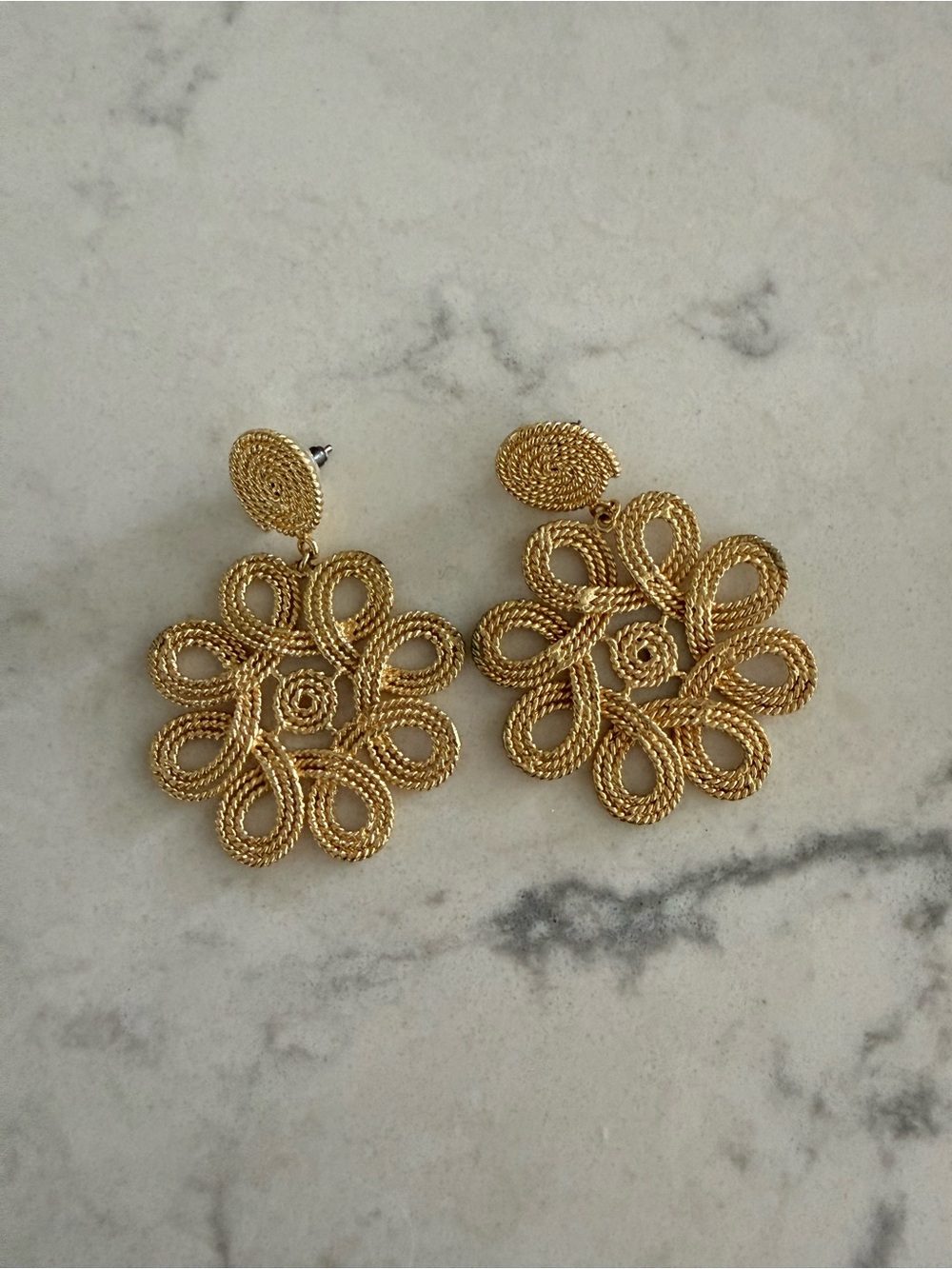 Lisi Lerch - Gold Cameran Metal Earrings